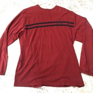 Vintage Nautica long sleeve red shirt